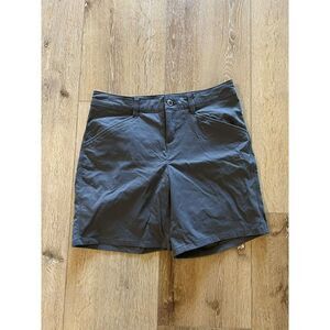 Patagonia Womens Gray Nylon Outdoor Hiking Shorts Size 4